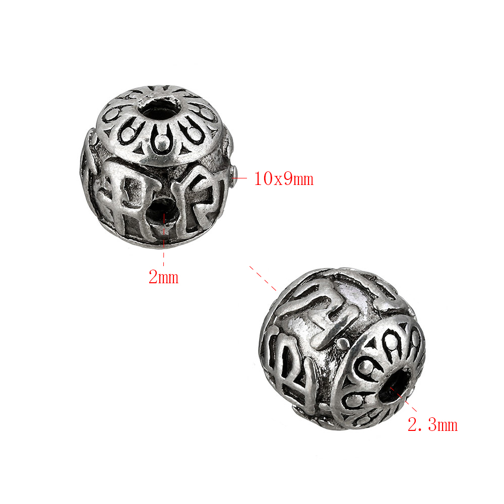 1:10x9x10mm, Hole:2.3mm, 2mm