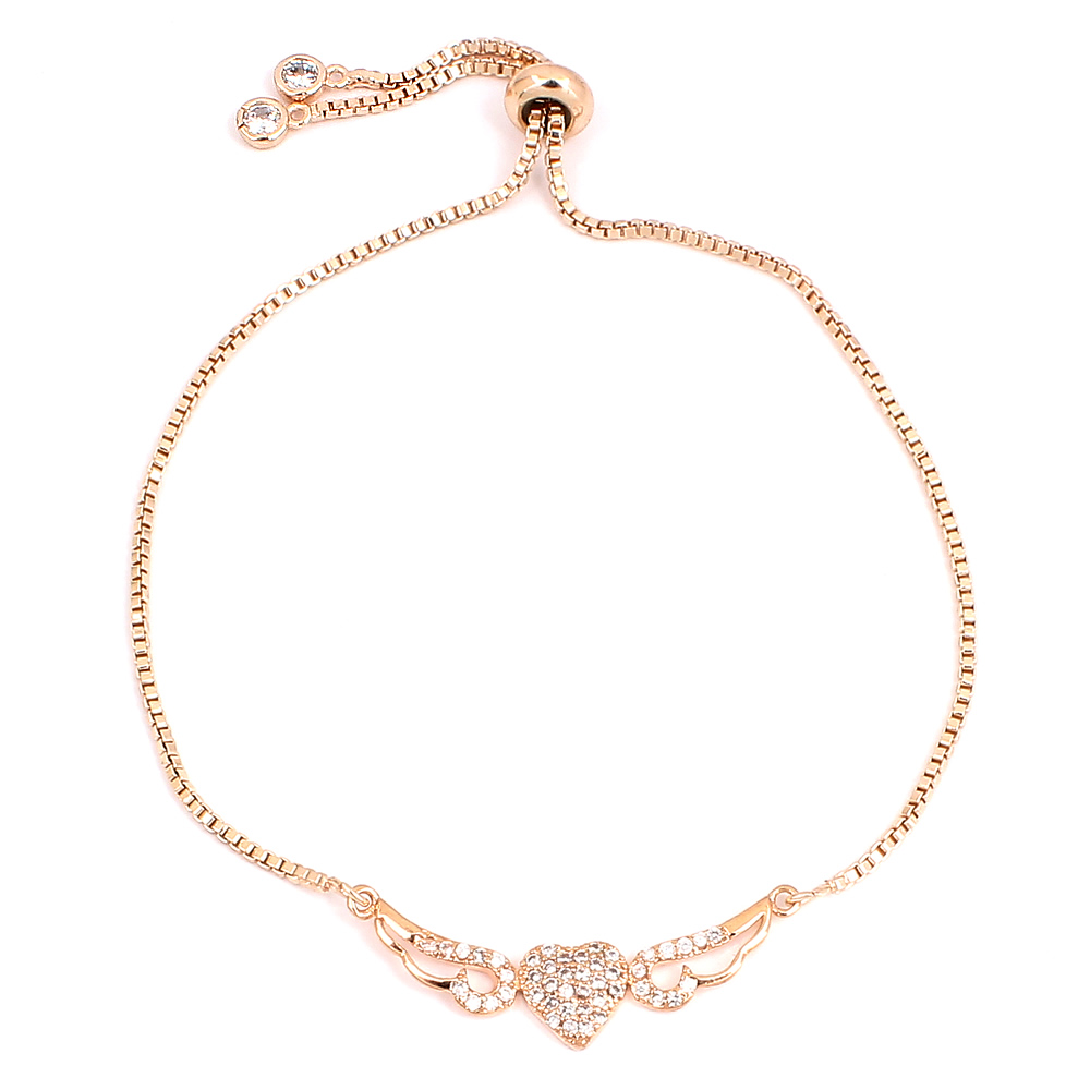 2:rose gold color plated