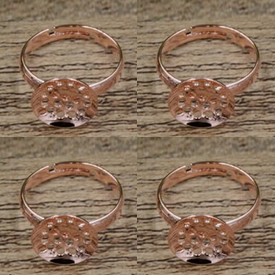 5:rose gold color plated