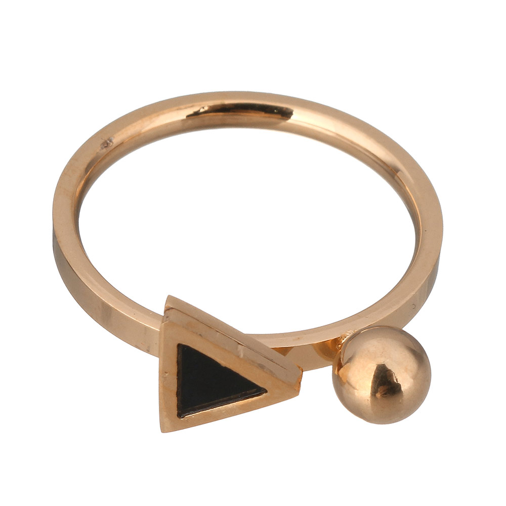 1:rose gold color plated