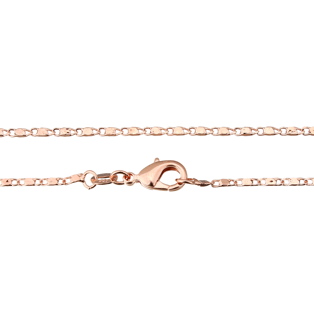 2:real rose gold plated