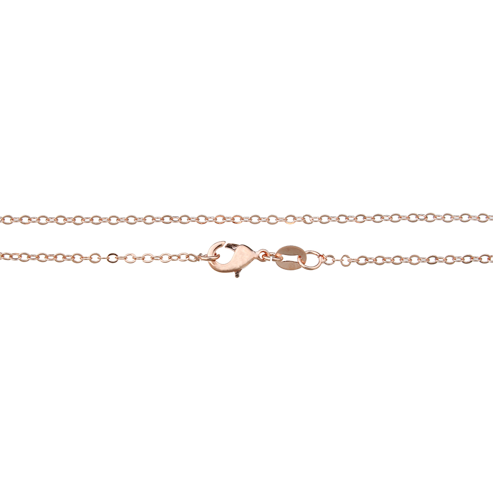 1:real rose gold plated