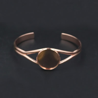 1:rose gold color plated