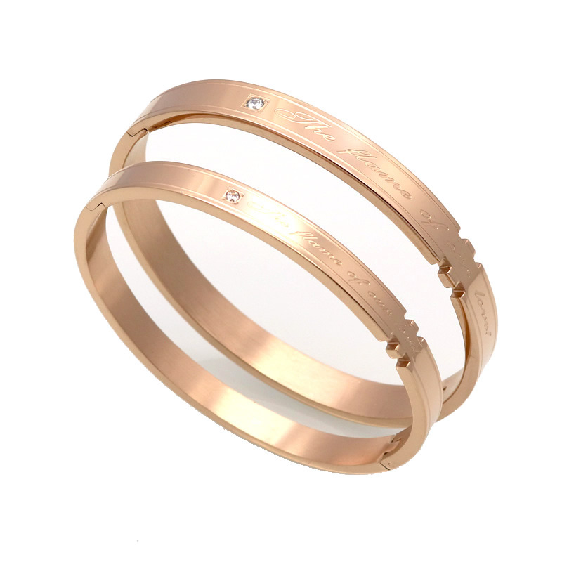 4:rose gold color plated