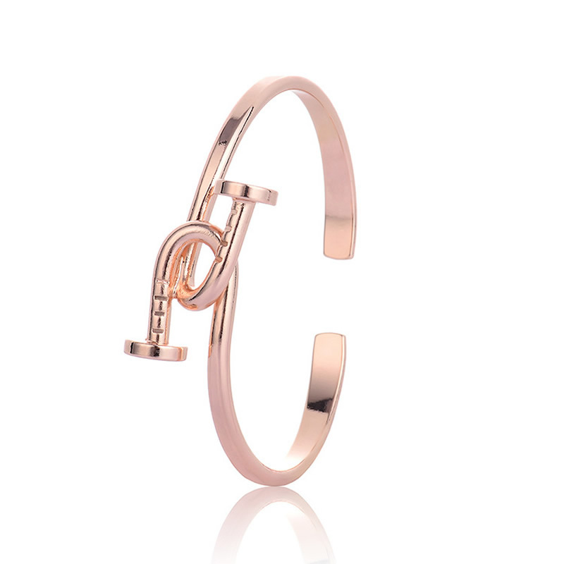 2:rose gold color plated