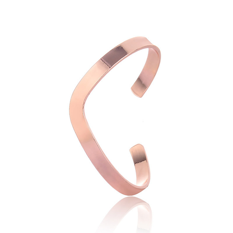 2:rose gold color plated