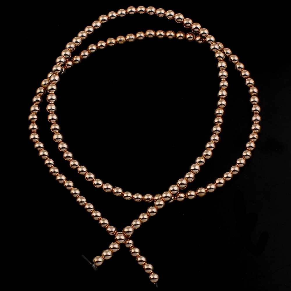 6:light rose gold color plated