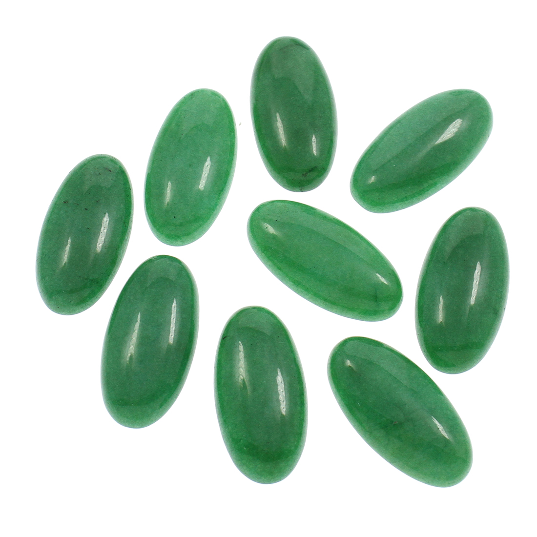 10 ágata verde