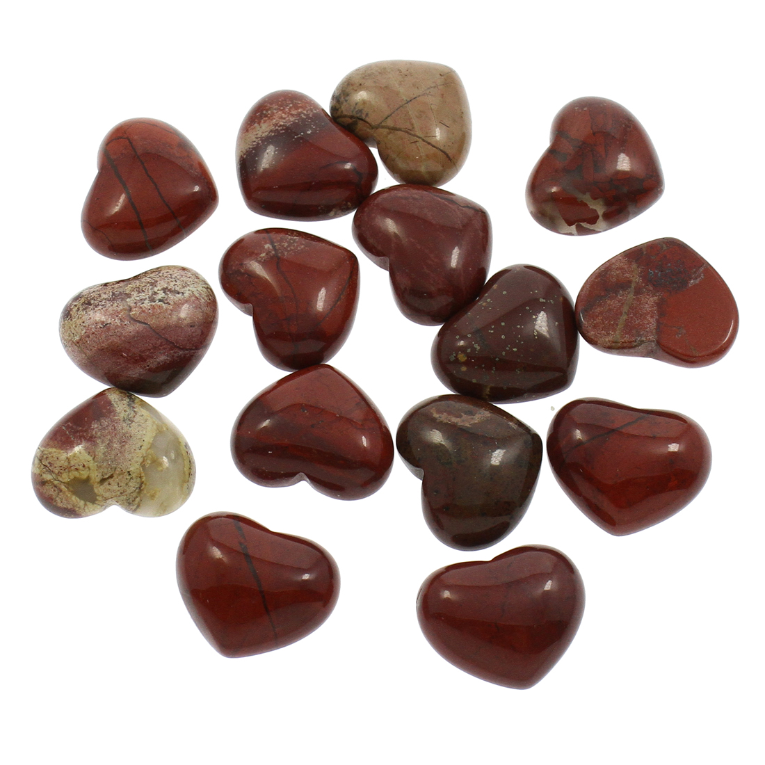 12 red jasper