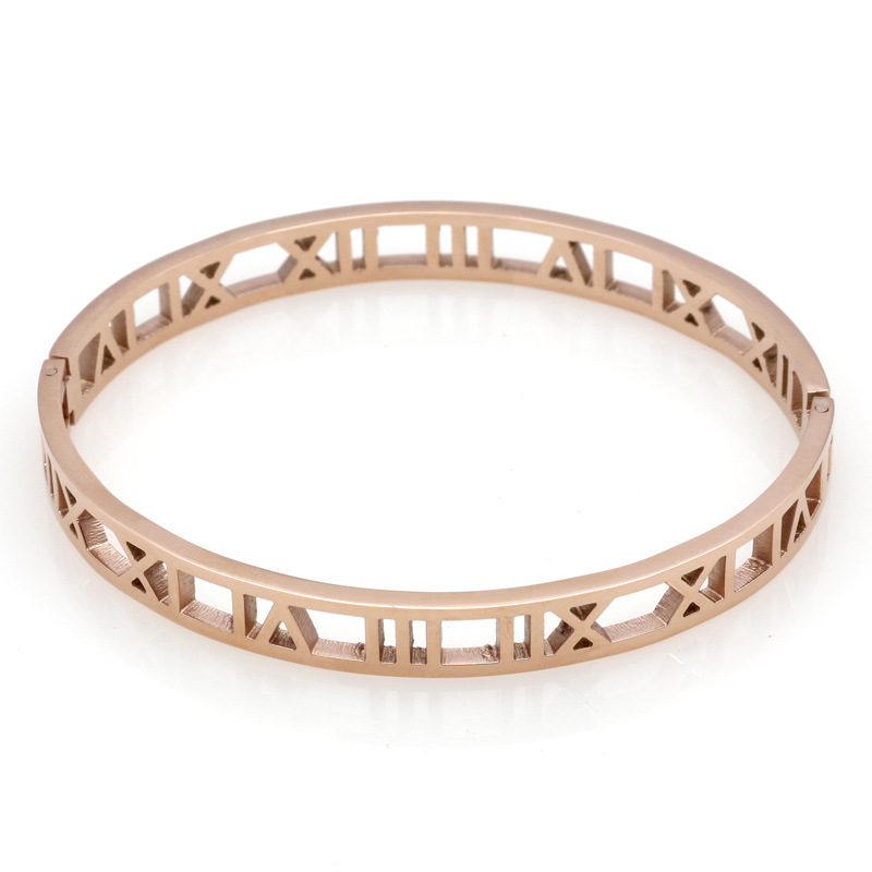 4:rose gold color plated