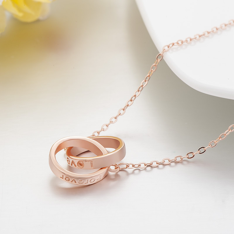 2:real rose gold plated