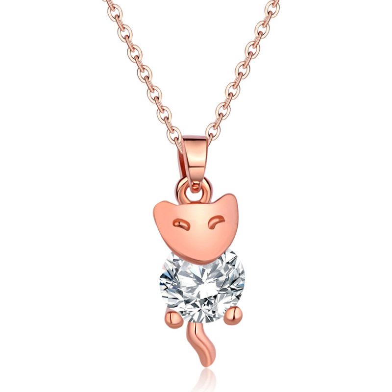 1:rose gold color plated