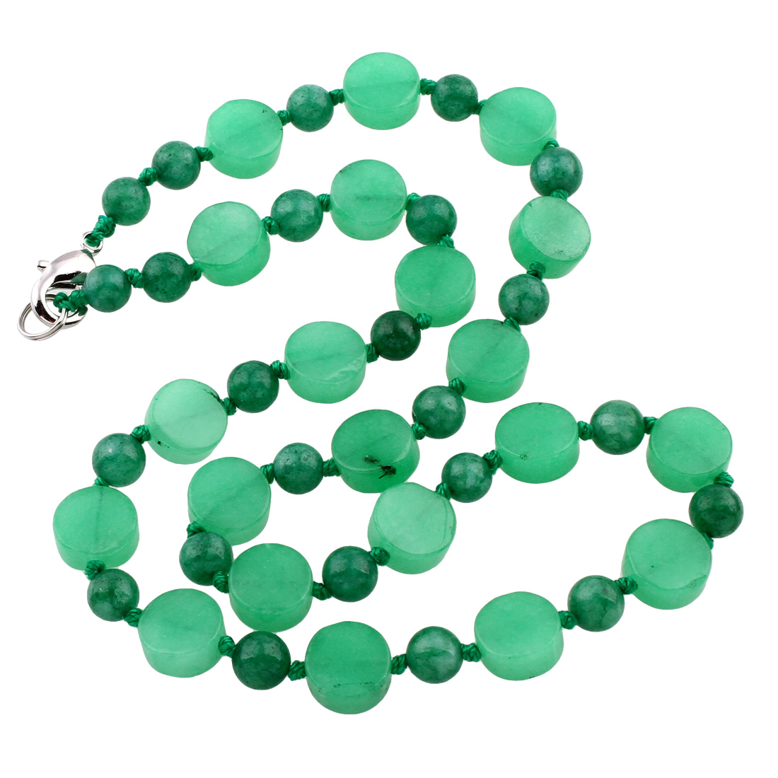 15 green agate