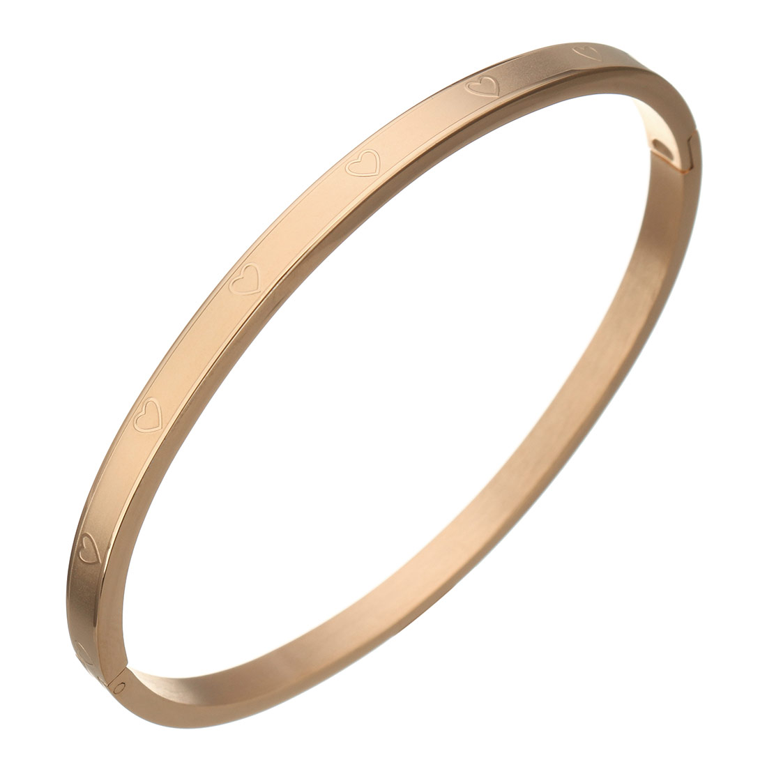 2:rose gold color plated