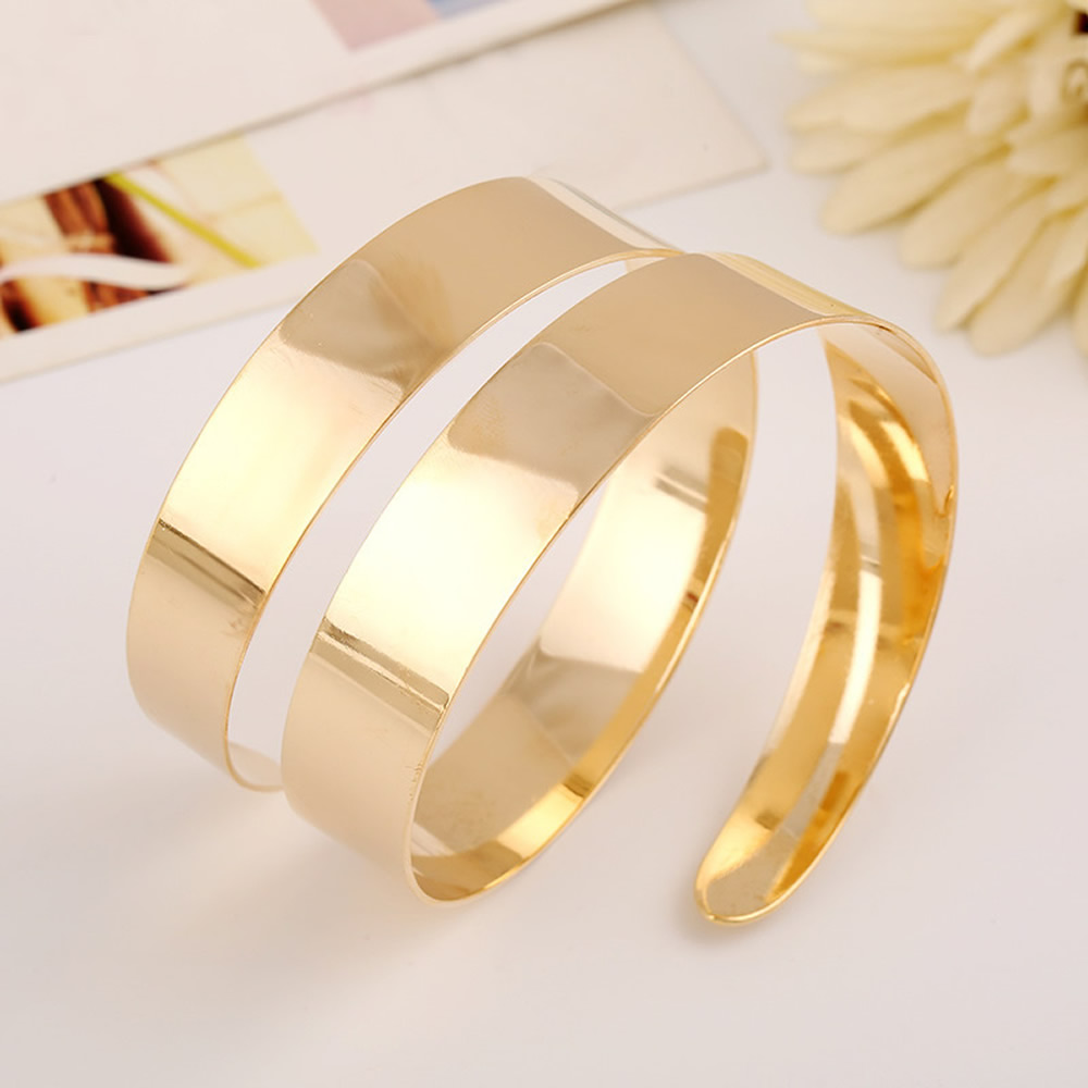 2 gold color plated