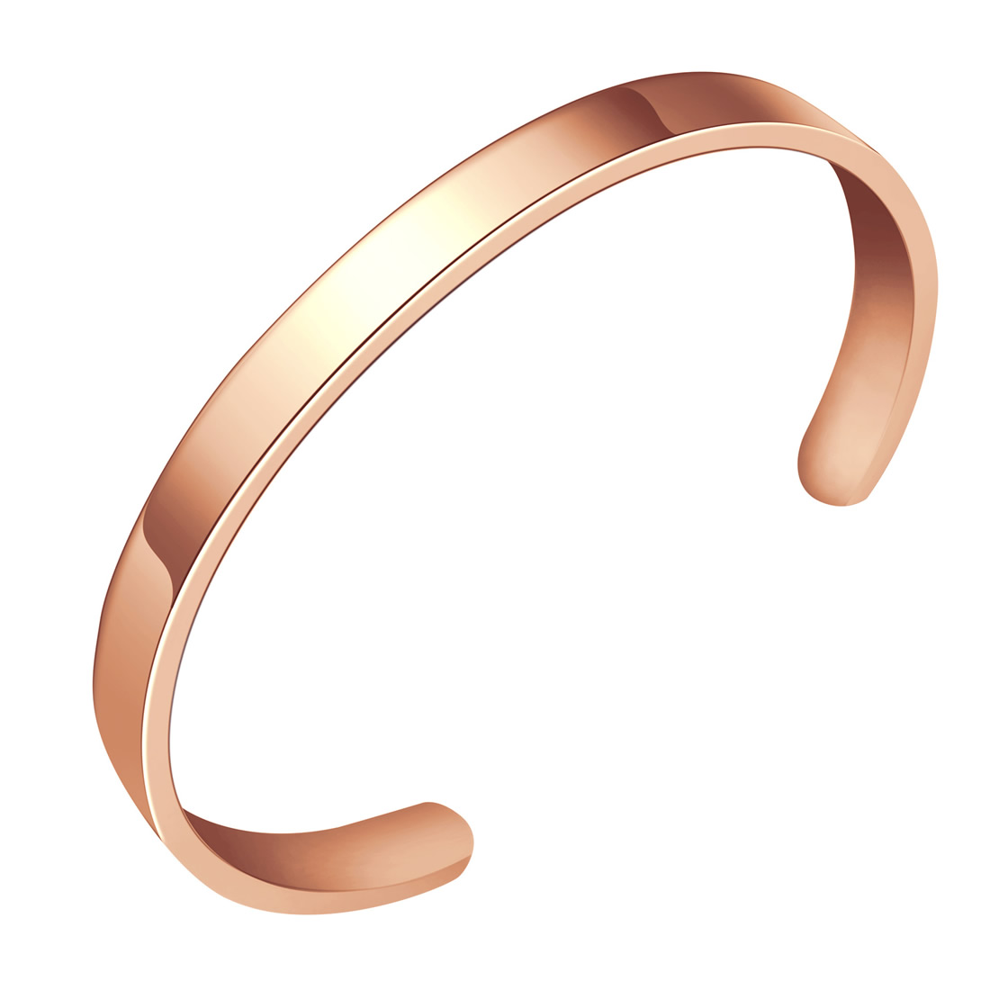 1:rose gold color plated