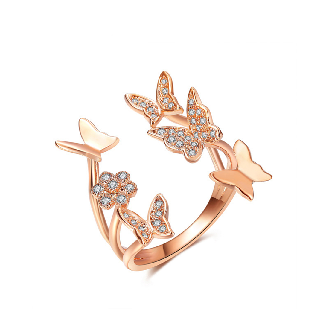  rose gold color plated