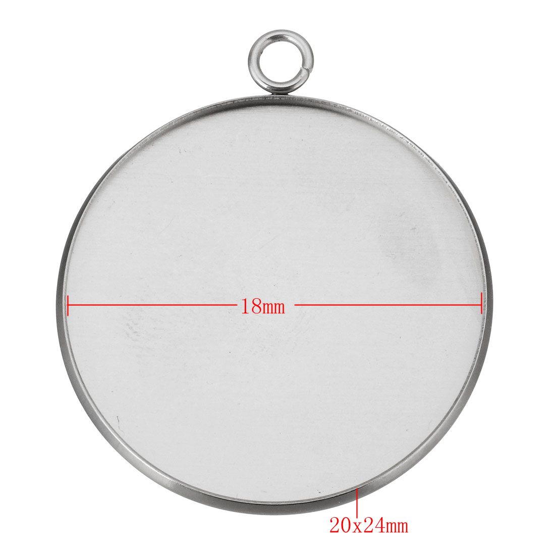 6:20x24x2mm,Inner Diameter：18mm, hole:2.5mm