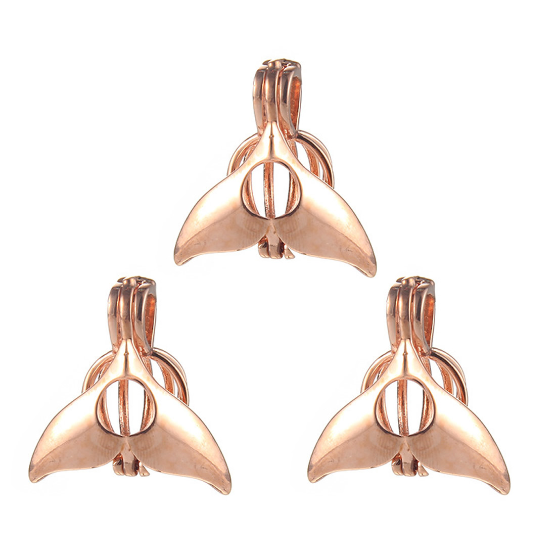 1:rose gold color plated