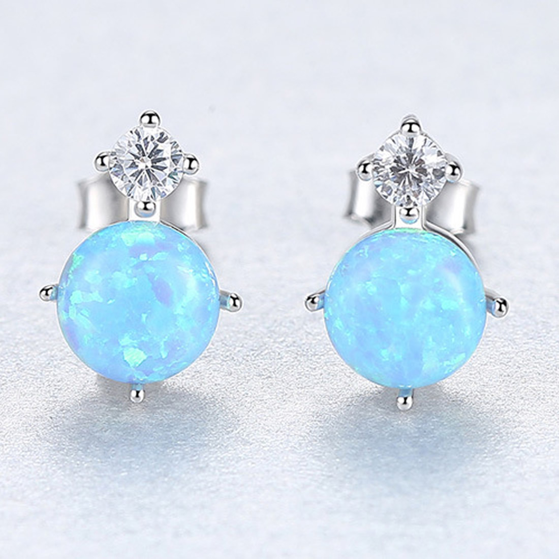 2:Light Blue Opal