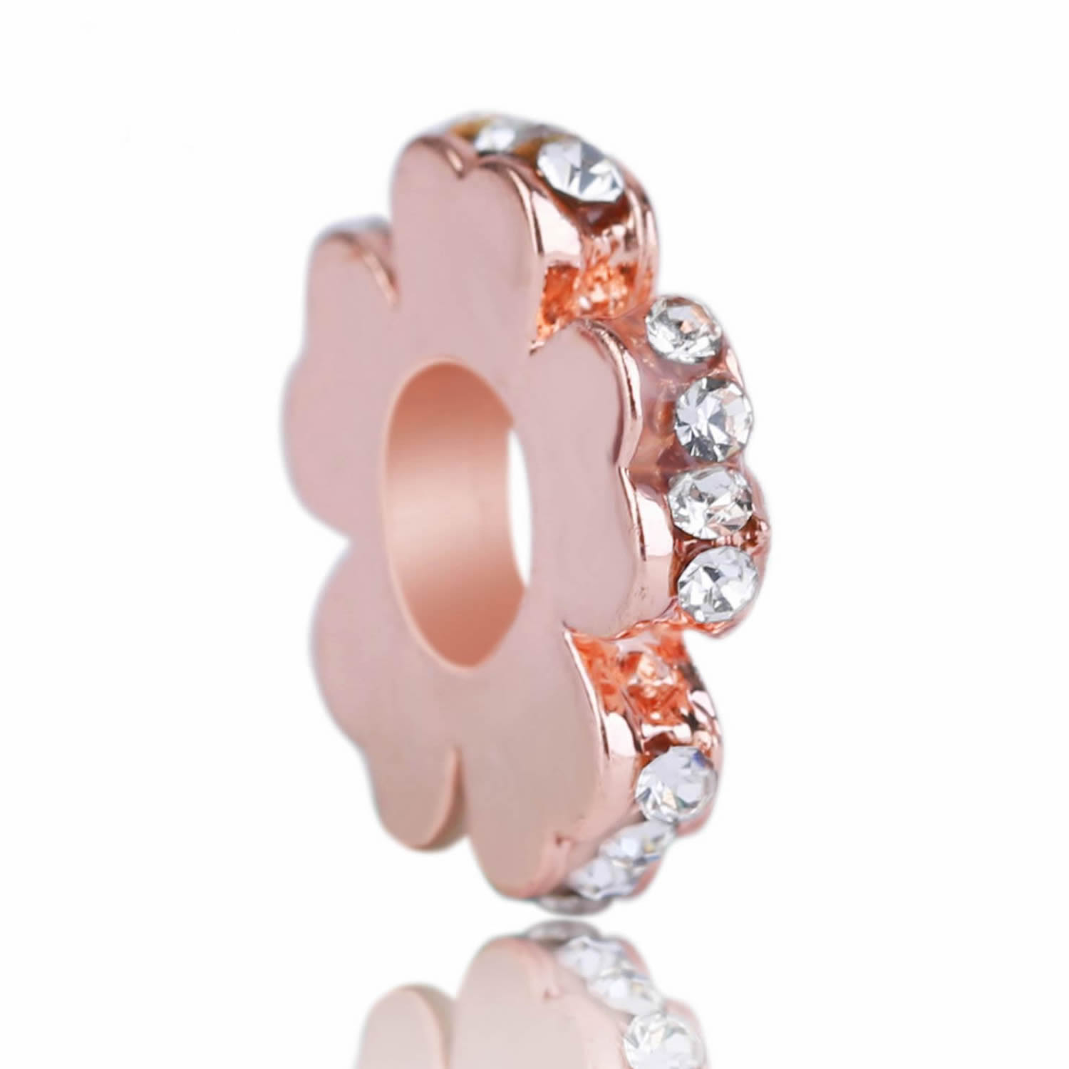 1:rose gold color plated