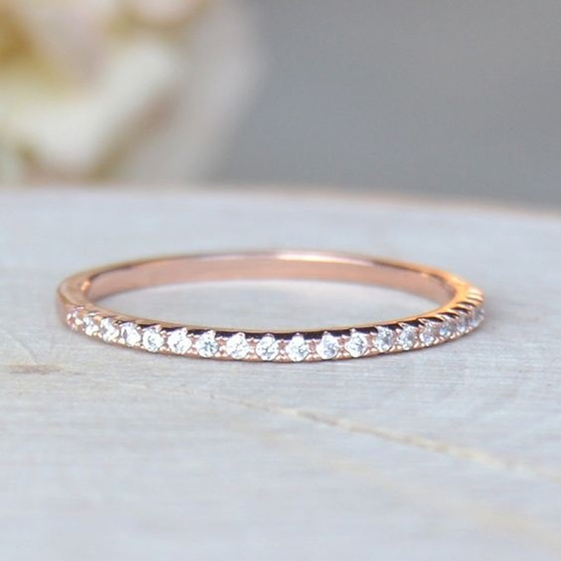 3:rose gold color plated