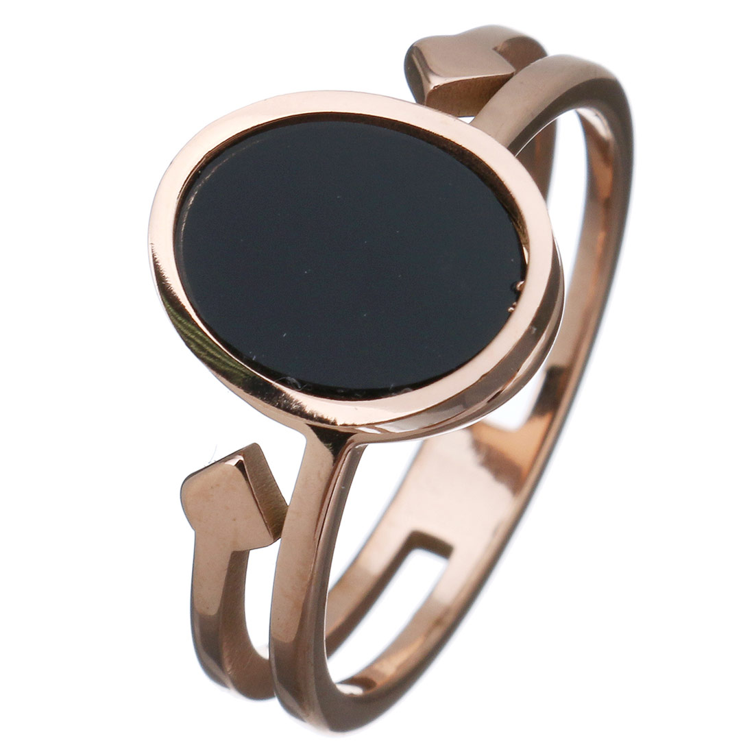 1:rose gold color plated