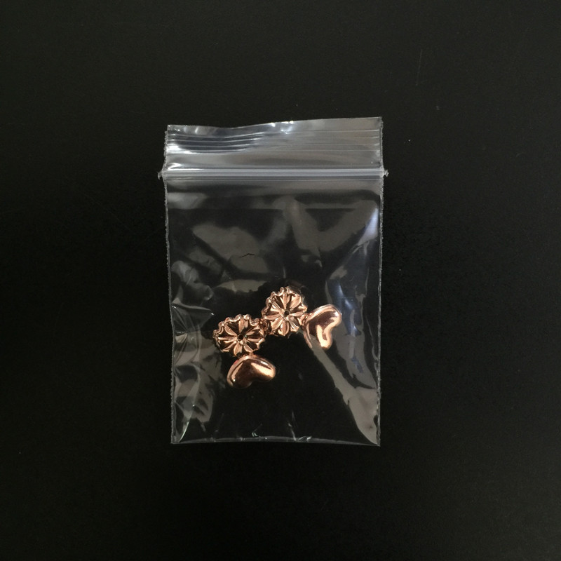 rose gold color plated ，1 pairs in a pack