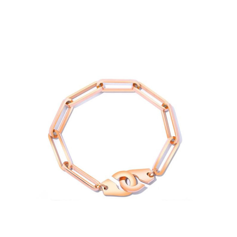 women rose gold color plated