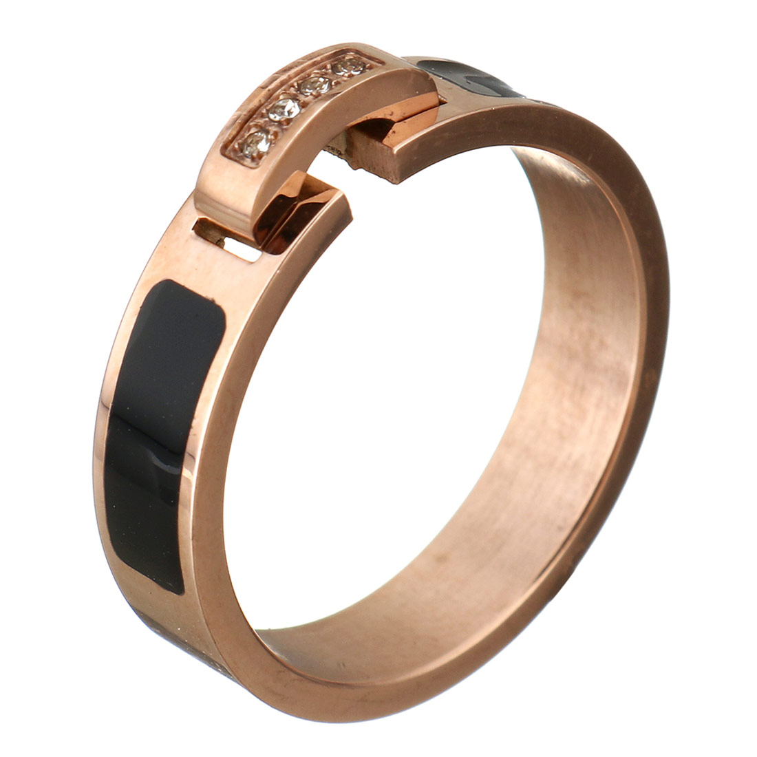 2:rose gold color plated