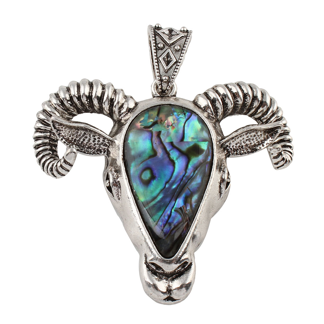 2:Abalone Shell Pendant