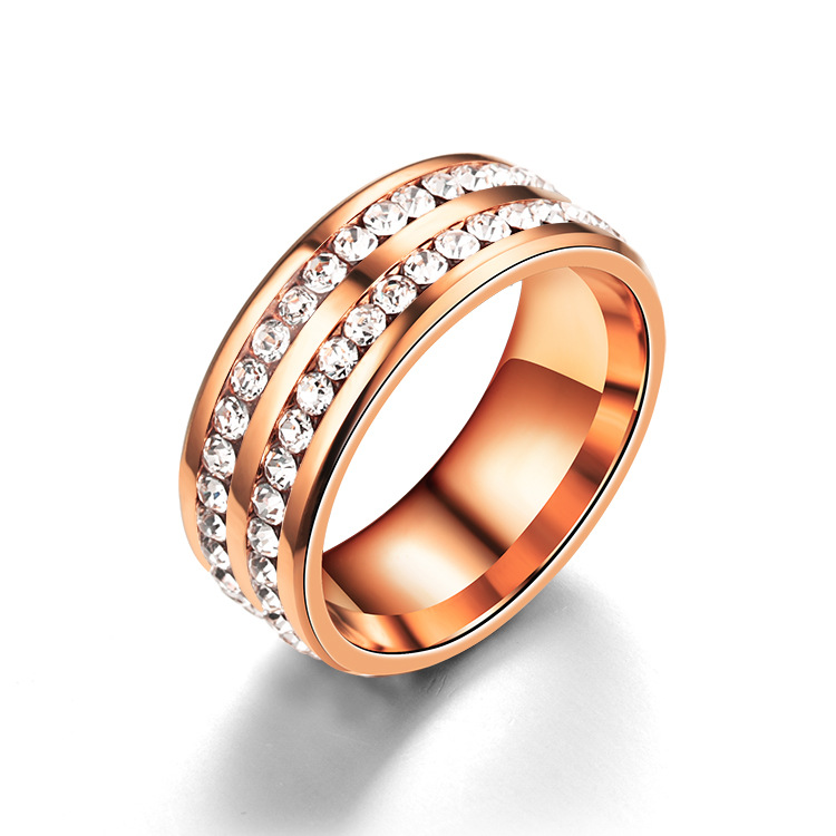 3:rose gold color plated