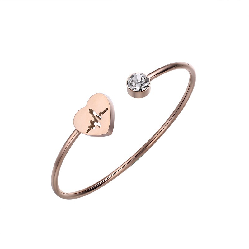 2:rose gold color plated