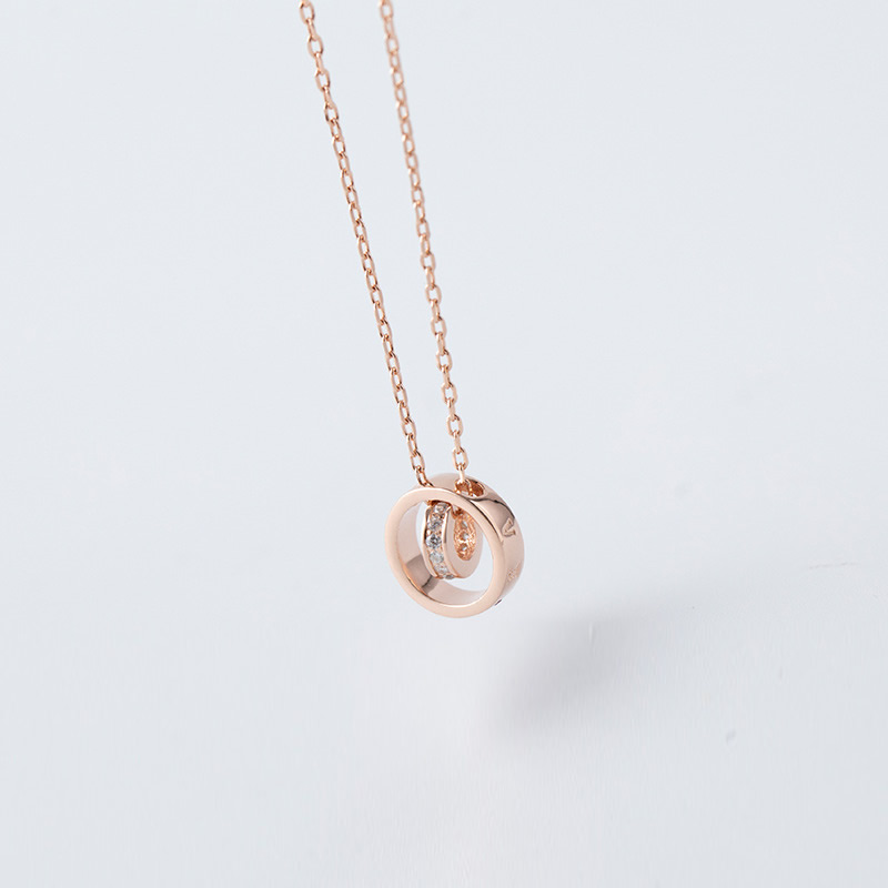 1:real rose gold plated