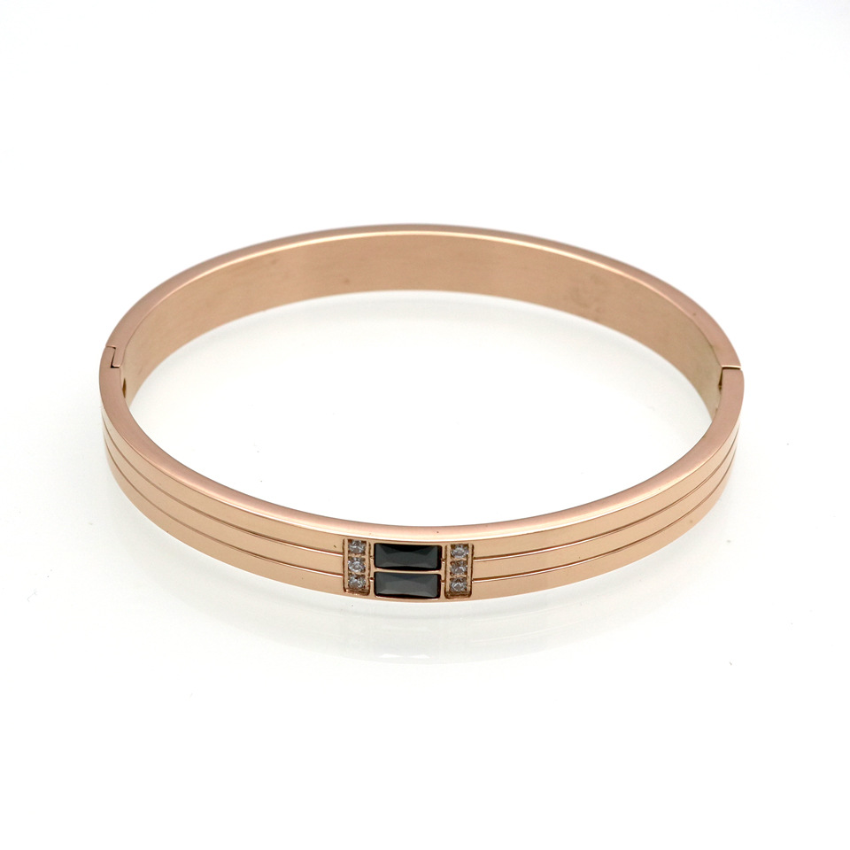 3:rose gold color plated