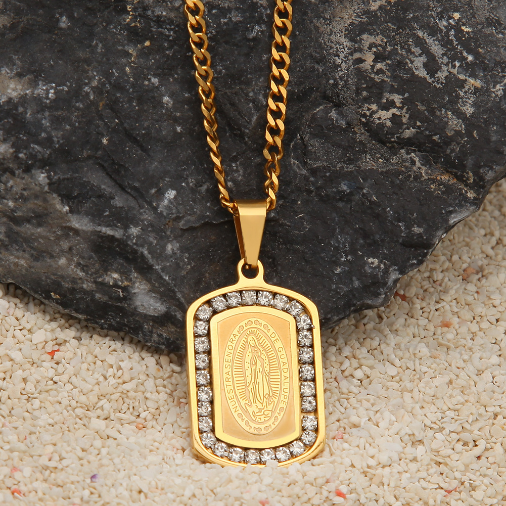 1 gold color plated