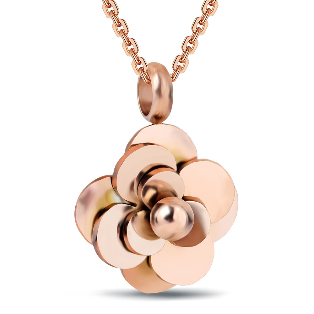 1:rose gold color plated