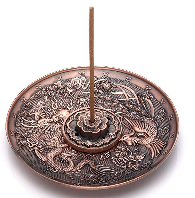 2 antique copper plated