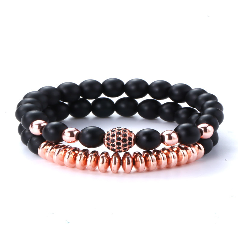 2:rose gold color plated