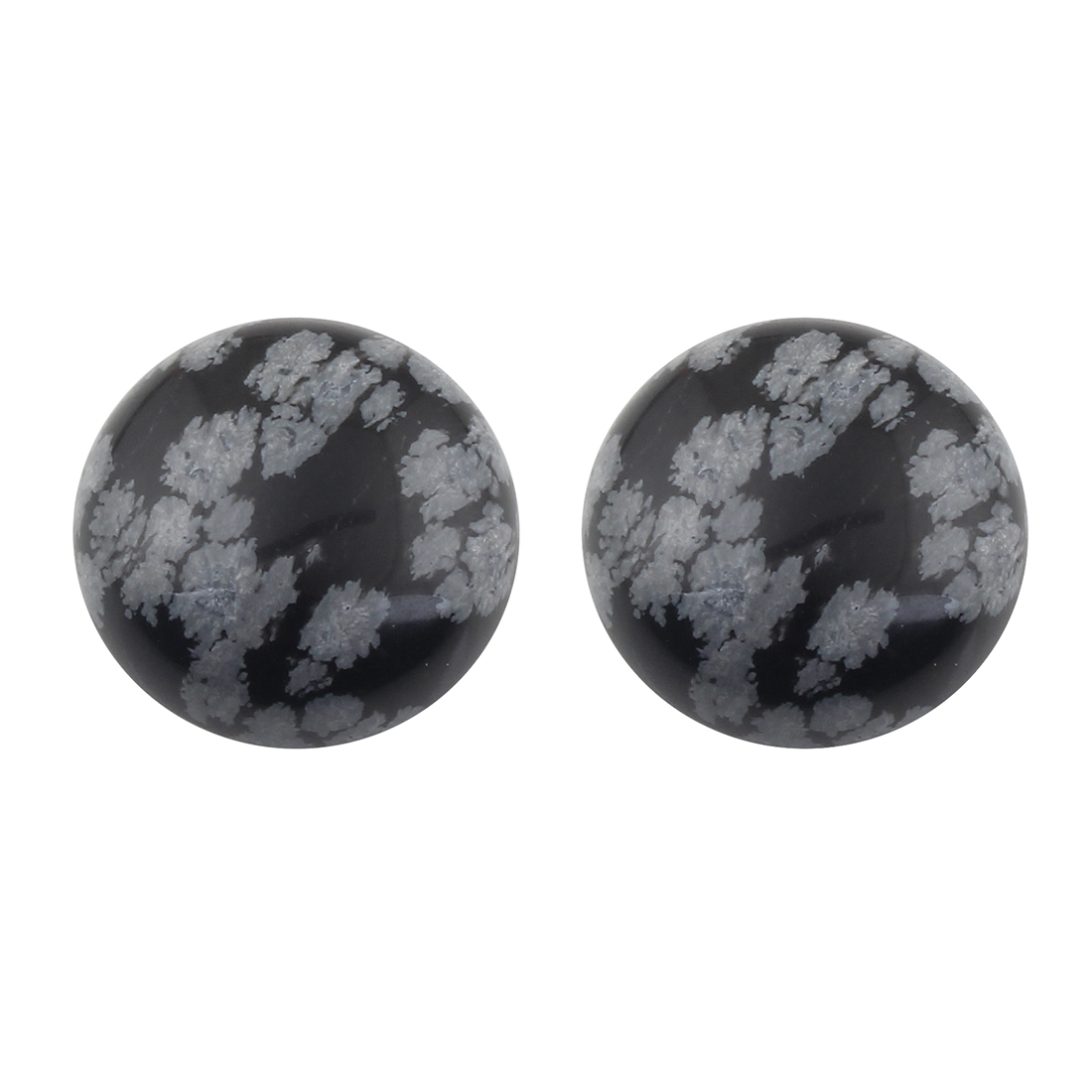 15 obsidienne flocon de neige