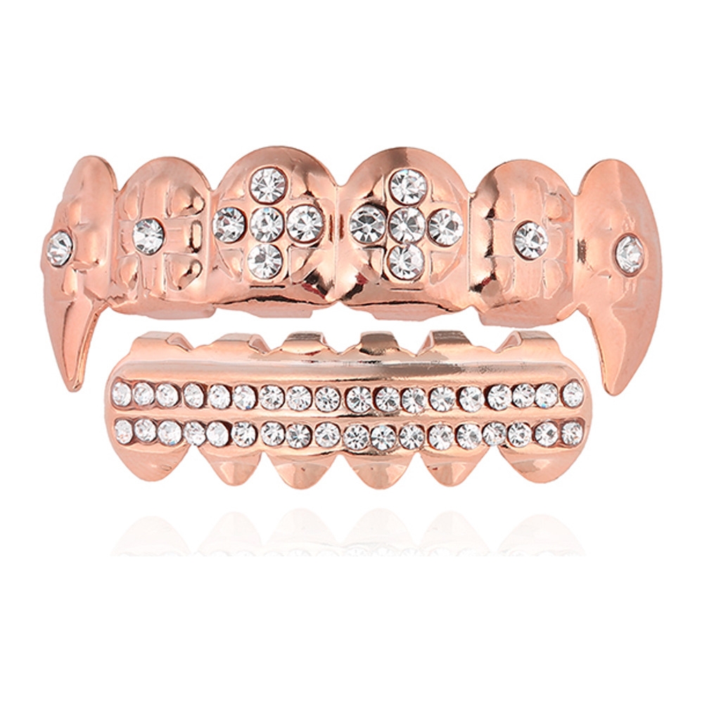 Rose gold plated (full diamond)