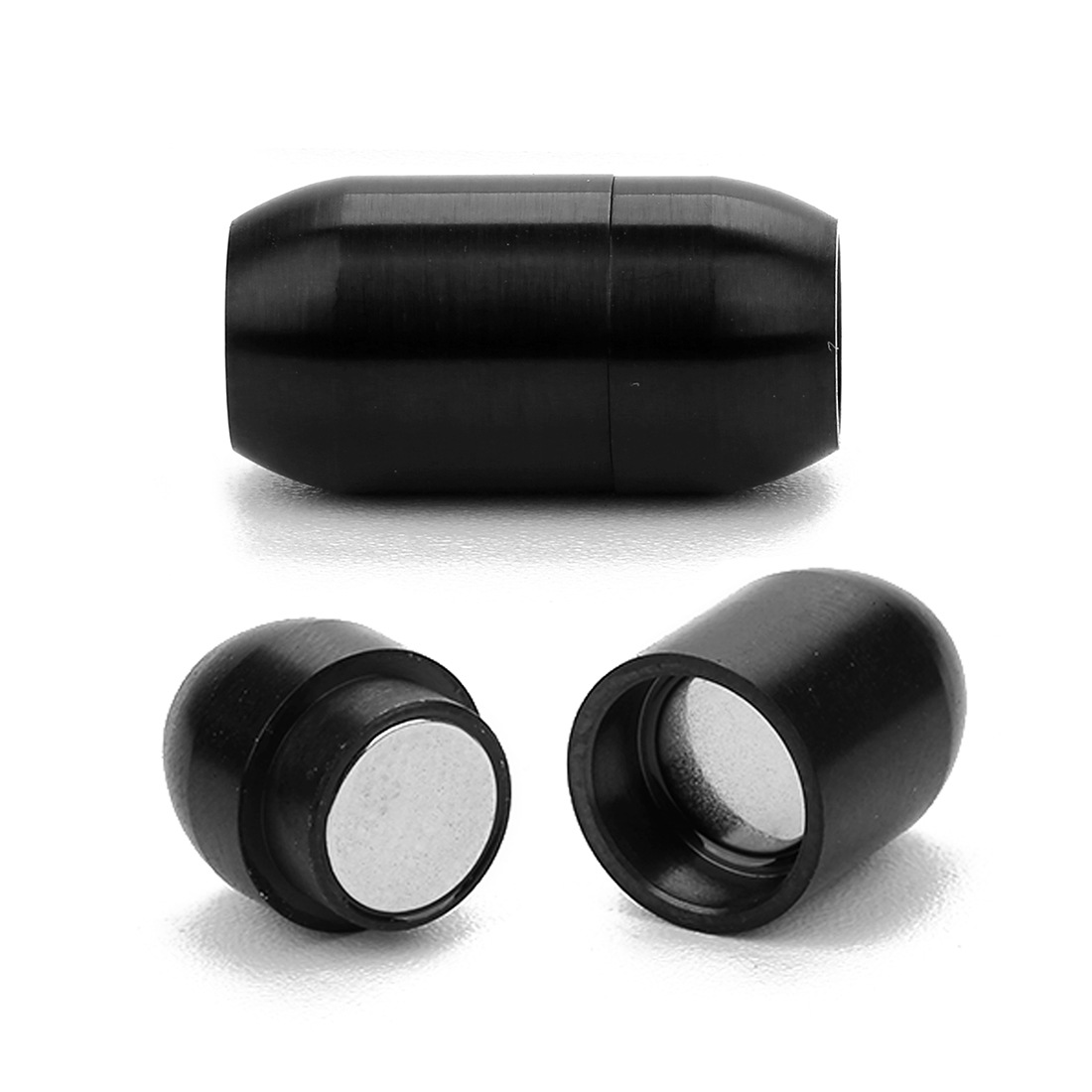 Brushed black inner diameter 6mm