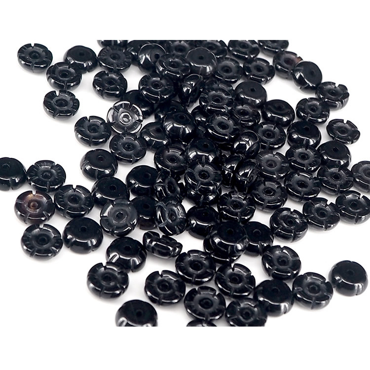 6 Black Agate