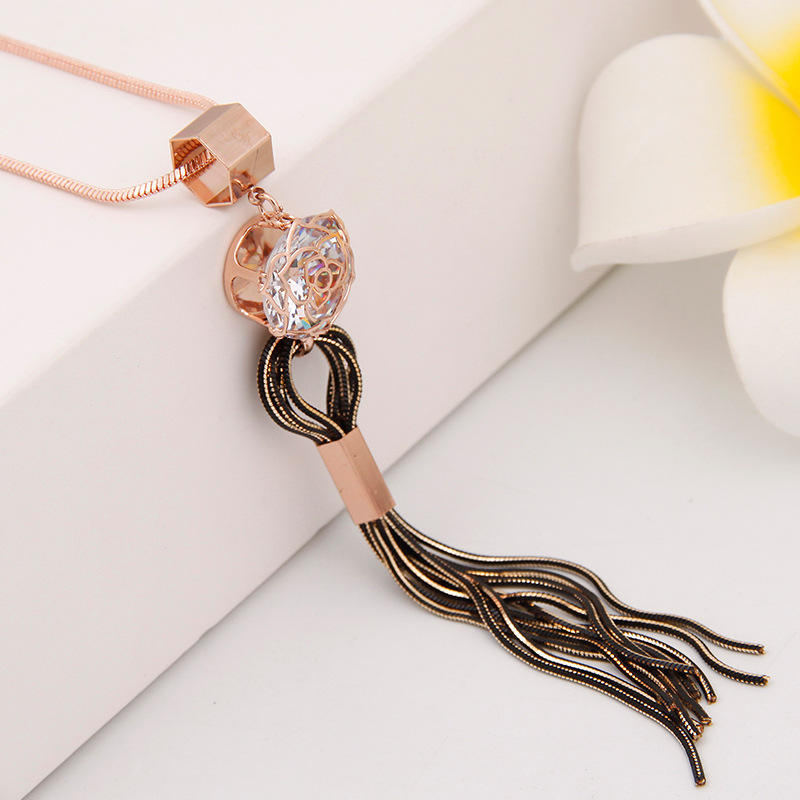 Electroplated rose gold