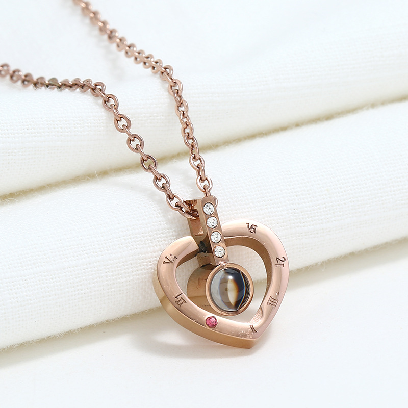 2:rose gold color plated