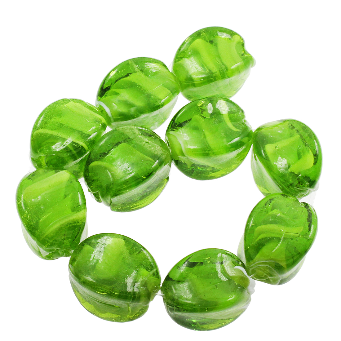 7 verde de manzana