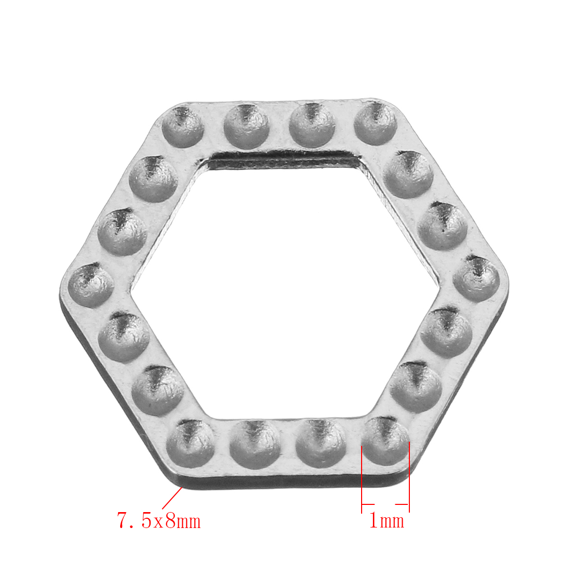 7.5x8x1mm,1mm,Hole:4x4.5mm