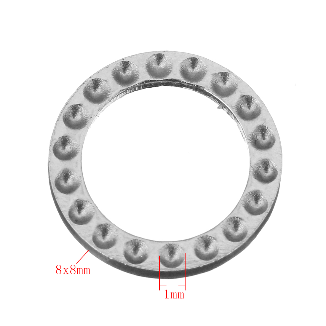 2:8x8x1mm,1mm,Hole:5mm