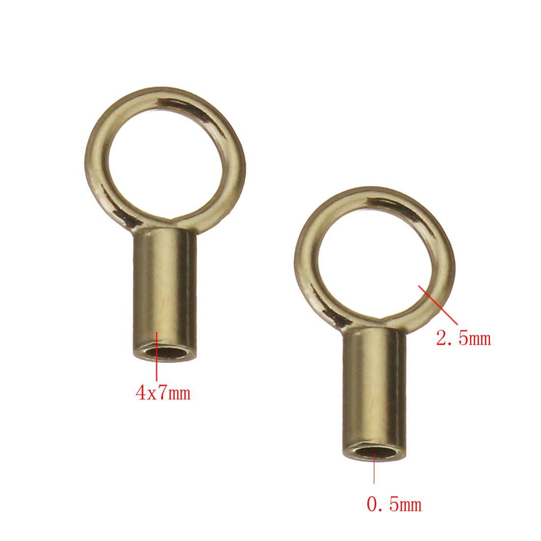 4x7x1.5mm,Hole:2.5mm,0.5mm