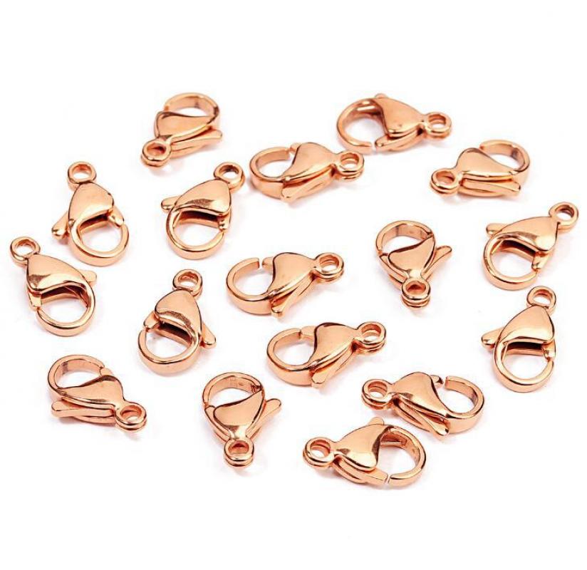 rose gold color13X8mm rose gold color